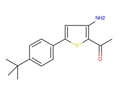 1-{3-amino-5-[4-(tert-butyl)phenyl]-2-thienyl}ethan-1-one