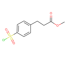 3-(4-Chlorosulfonylphenyl)propionic acid methyl ester