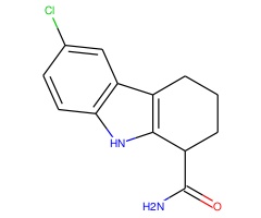 6-Chloro-2,3,4,9-tetrahydro-1H-carbazole-1-carboxamide