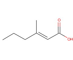 (2E)-3-Methylhex-2-enoic acid