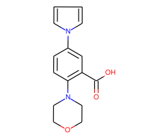 2-Morpholino-5-(1H-pyrrol-1-yl)benzoic acid