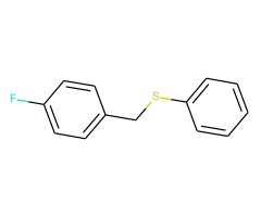 1-Fluoro-4-(phenylsulfanylmethyl)benzene