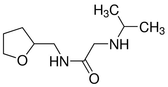 2-(Isopropylamino)-<i>N</i>-(tetrahydro-2-furanylmethyl)acetamide