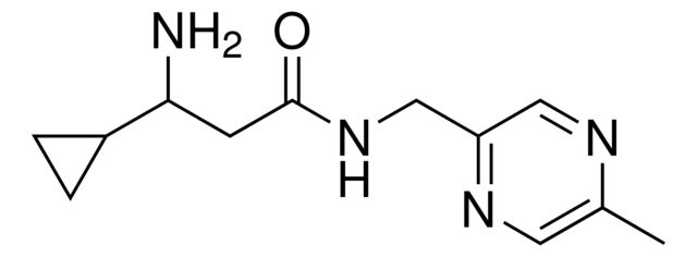3-Amino-3-cyclopropyl-N-((5-methylpyrazin-2-yl)methyl)propanamide
