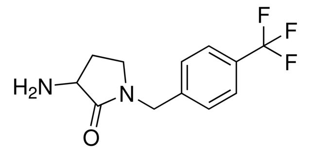 3-Amino-1-[4-(trifluoromethyl)benzyl]-2-pyrrolidinone