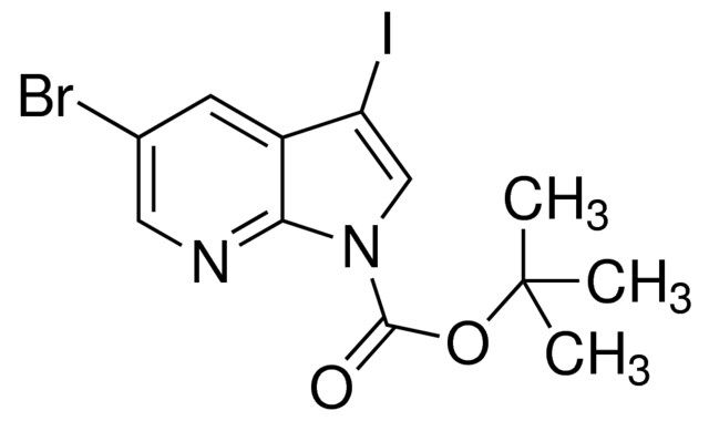 5-Bromo-3-iodo-pyrrolo[2,3-b]pyridine-1-carboxylic acid tert-butyl ester