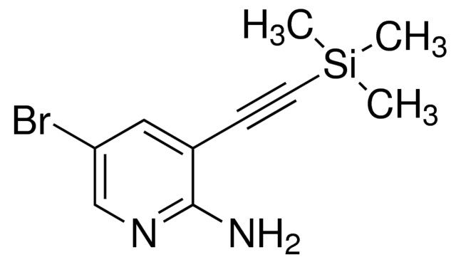 5-Bromo-3-((trimethylsilyl)ethynyl)pyridin-2-amine