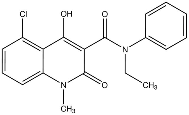 5-Chloro-<i>N</i>-Et-4-hydroxy-1-methyl-2-oxo-<i>N</i>-Ph-1,2-dihydroquinoline-3-carboxamide