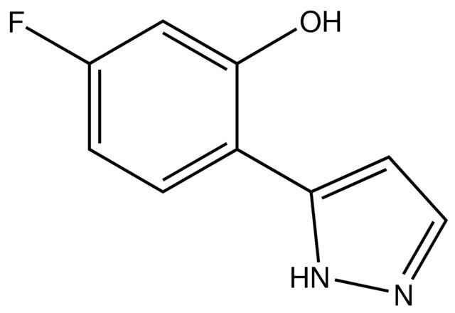 5-Fluoro-2-(1<i>H</i>-pyrazol-5-yl)phenol