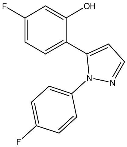 5-Fluoro-2-(1-(4-fluorophenyl)-1<i>H</i>-pyrazol-5-yl)phenol