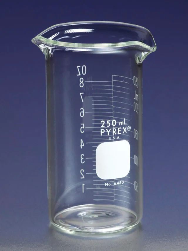 Corning<sup>®</sup> graduated cylinder, 250 mL, Corning<sup>®</sup> 6480