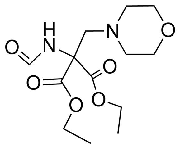 diethyl 2-(formylamino)-2-(4-morpholinylmethyl)malonate