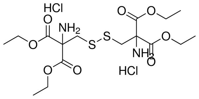 DIETHYL 2-AMINO-2-({[2-AMINO-3-ETHOXY-2-(ETHOXYCARBONYL)-3-OXOPROPYL]DISULFANYL}METHYL)MALONATE DIHYDROCHLORIDE