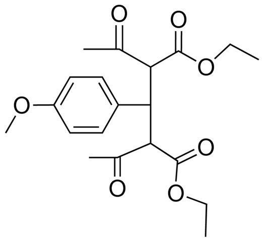 DIETHYL 2,2'-(4-METHOXYBENZYLIDENE)-BIS-ACETOACETATE