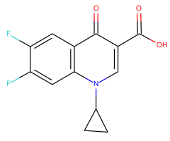 1-Cyclopropyl-6,7-difluoro-1,4-dihydro-4-oxoquinoline-3-carboxylic Acid