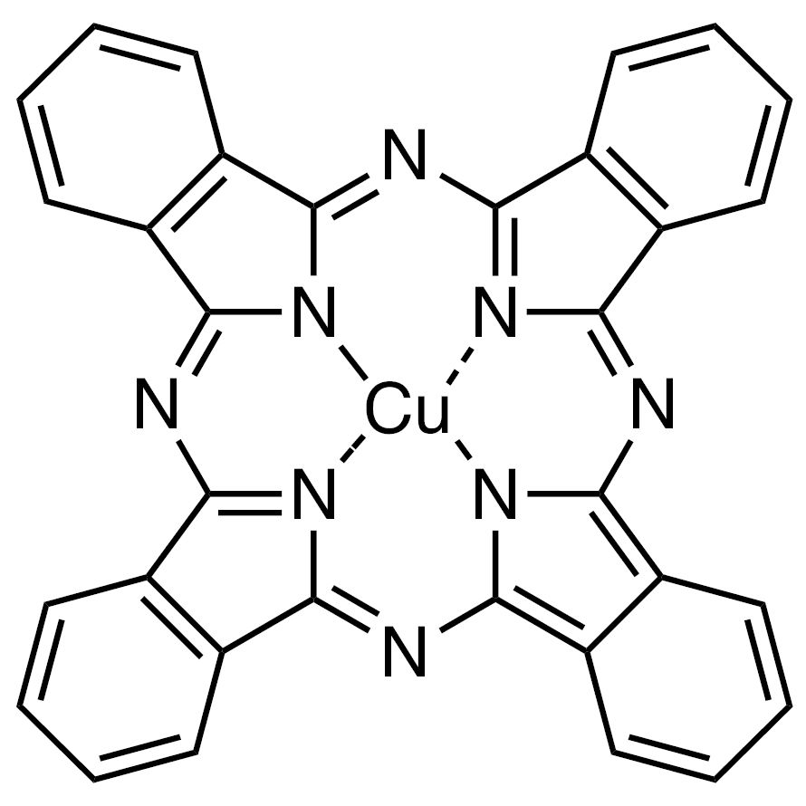 Copper(II) Phthalocyanine (purified by sublimation) [for organic electronics]
