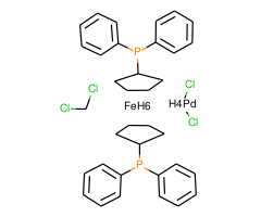 1,1'-Bis(diphenylphosphino)ferrocene palladium(II)chloride dichloromethane complex