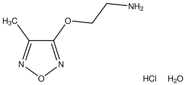 {2-[(4-Methyl-1,2,5-oxadiazol-3-yl)oxy]ethyl}amine hydrochloride hydrate