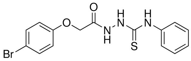 2-[(4-BROMOPHENOXY)ACETYL]-N-PHENYLHYDRAZINECARBOTHIOAMIDE