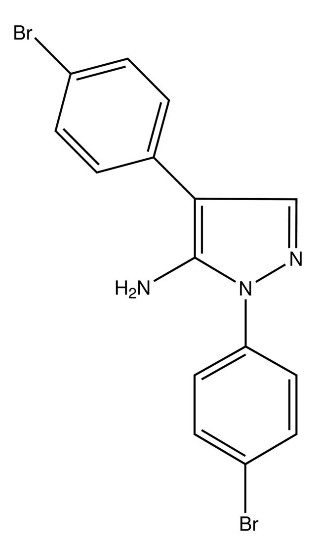 1,4-Bis(4-bromophenyl)-1<i>H</i>-pyrazol-5-amine