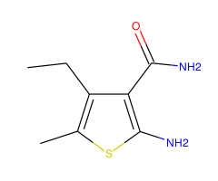 2-Amino-4-ethyl-5-methyl-thiophene-3-carboxylic acid amide