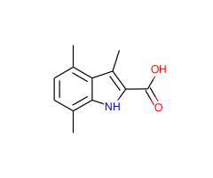 3,4,7-Trimethyl-1H-indole-2-carboxylic acid