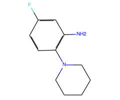 5-Fluoro-2-piperidin-1-yl-phenylamine