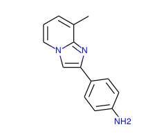 4-(8-Methyl-imidazo[1,2-a]pyridin-2-yl)-phenylamine