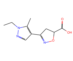 3-(1-Ethyl-5-methyl-1H-pyrazol-4-yl)-4,5-dihydro-isoxazole-5-carboxylic acid