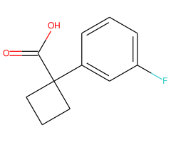 1-(3-Fluorophenyl)cyclobutane-1-carboxylic acid