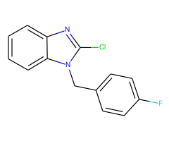 2-Chloro-1-(4-fluoro-benzyl)-1H-benzoimidazole
