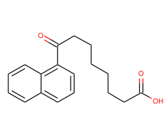 8-(1-naphthyl)-8-oxooctanoic acid