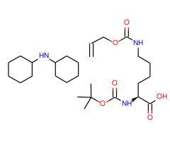 N-a-Boc-N-e-allyloxycarbonyl-L-lysine dicyclohexylaminesalt