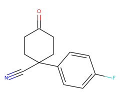 1-(4-Fluorophenyl)-4-oxocyclohexanecarbonitrile