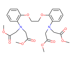 Tetramethyl 2,2',2'',2'''-(((ethane-1,2-diylbis(oxy))bis(2,1-phenylene))bis(azanetriyl))tetraacetate