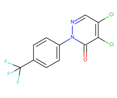 4,5-Dichloro-2-(4-(trifluoromethyl)phenyl)pyridazin-3(2H)-one