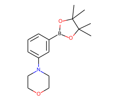 4-[3-(4,4,5,5-Tetramethyl-1,3,2-dioxaborolan-2-yl)phenyl]morpholine