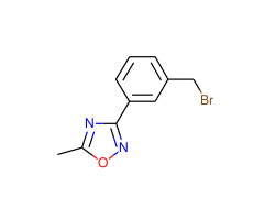 3-(3-(Bromomethyl)phenyl)-5-methyl-1,2,4-oxadiazole